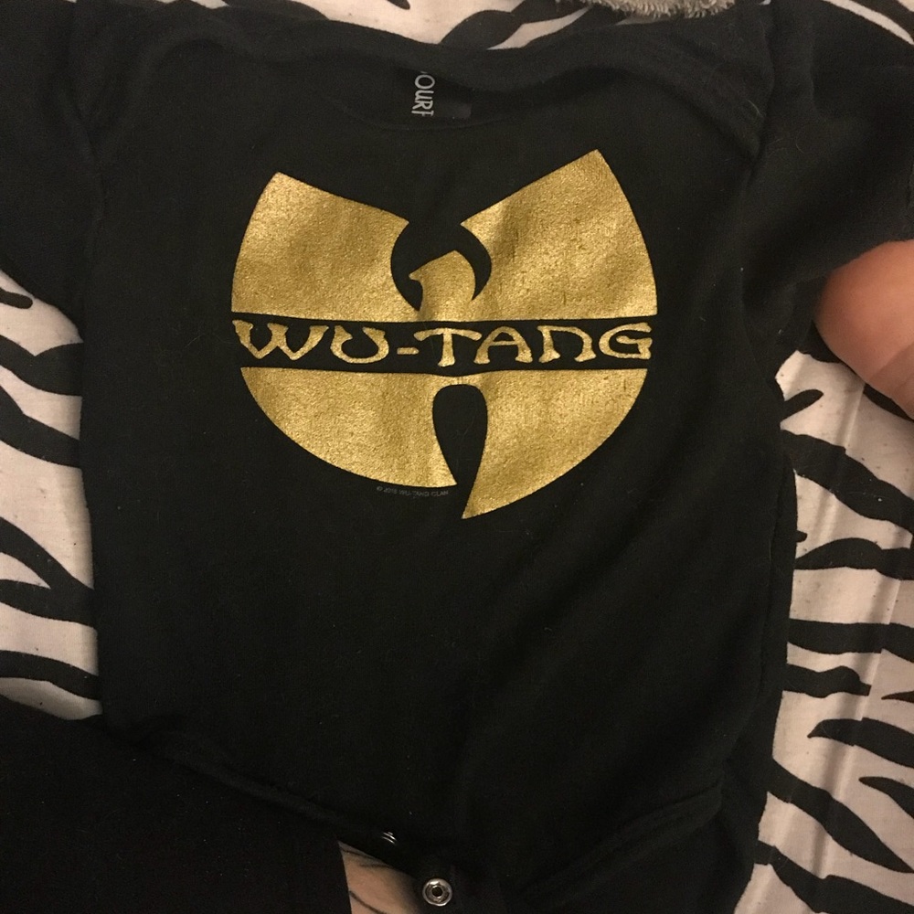 Wu tang baby onsie
